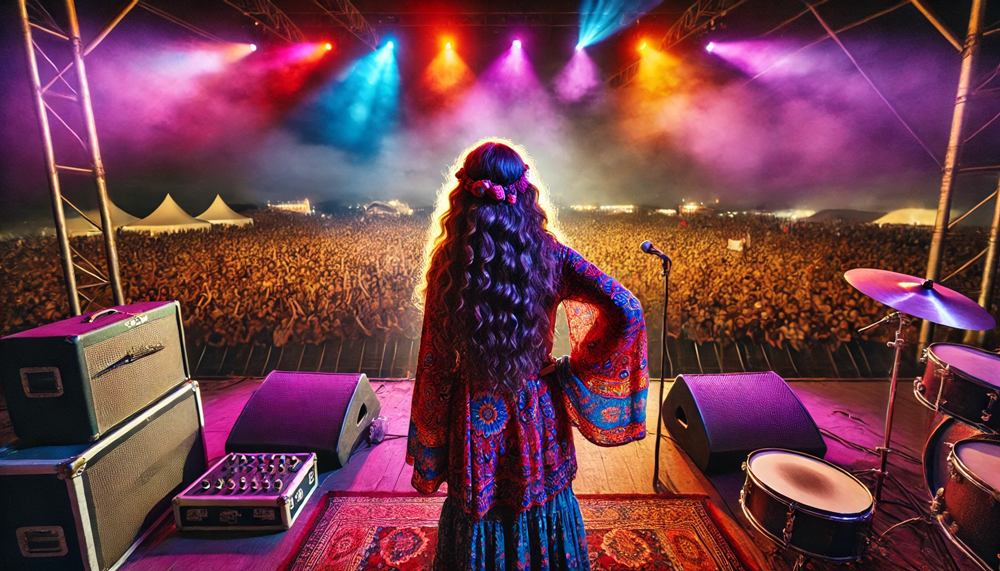 Janis Joplin på scen